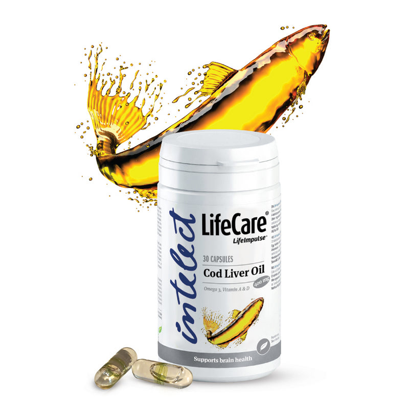 Code liver oil with omega 3, vitamin A and D